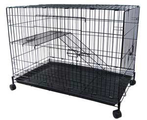 Cage à petits animaux 2 niveaux