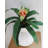 Artificial Pink Bromeliad Plant 12"