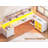 Lelynn L Shaped Desk with Drawers Corner Computer Desk with Power Outlet-2144391931