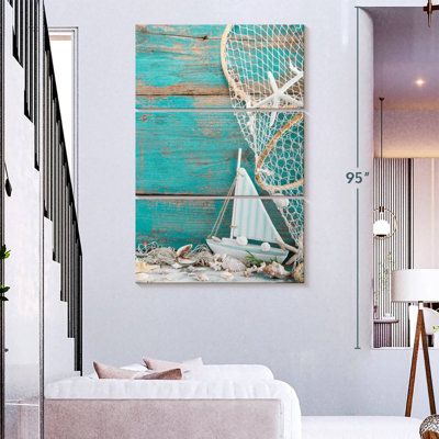 Aletra Seashells And Sailboat