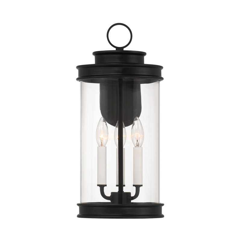 Lanterne murale d'extérieur 2 lumières Benioff, H 19 po x l 8,5 po x P 11 po