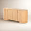 Jesbelina Oval 4 Door Wood Sideboard-836141013