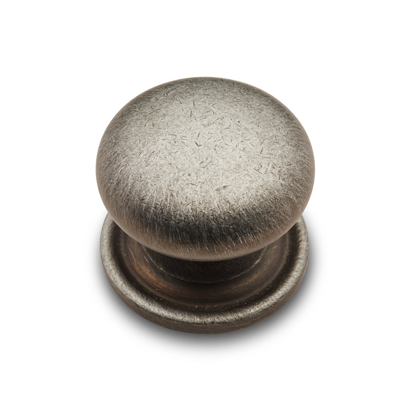 CK Series Mushroom Knob, Large, Distressed Nickel
