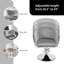 Tabouret de bar pivotant rembourré-1280756765