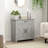 Farmhouse Sideboard Buffet Cabinet, Barn Door Coffee Bar Cabinet With Drawer And Adjustable Shelf, Kitchen Cabinet For Living Room, Entryway-1989086653