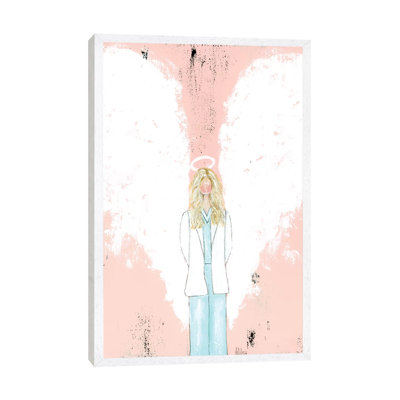 Female Doctor Blonde by Ashley Bradley - Print on Canvas