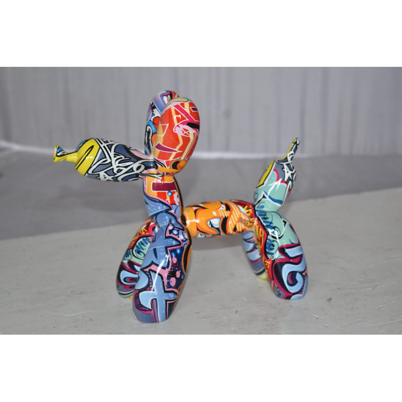 Hephzibah Graffiti Balloon Dog Statue