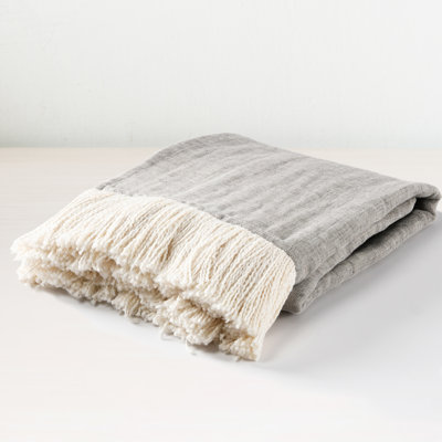 Latife Hand Woven Throw Blanket