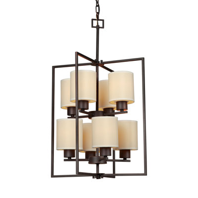 Waldrop 8 - Light Tiered Chandelier