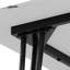 Metal Base Dining Table