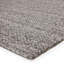 Tapis gris en laine tissé à la main Erath-23003328