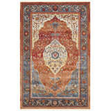 Mulvihill Oriental Brown Area Rug
