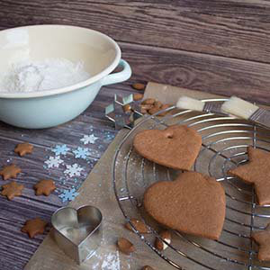 Lebkuchen Plätzchen