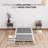Split Wooden Box Spring / foundation for Mattress Support, Fully Assembled-1810493545-1810493539