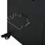 Chariot-grill pliable double Nova avec armoire de rangement, support à déchets et roues verrouillables Nova-128860018