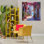 «Cobblestone Lane in Town», art mural sur toile par RB