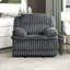 Fauteuil inclinable moderne et contemporain de 46 po avec structure Melita-1841664588