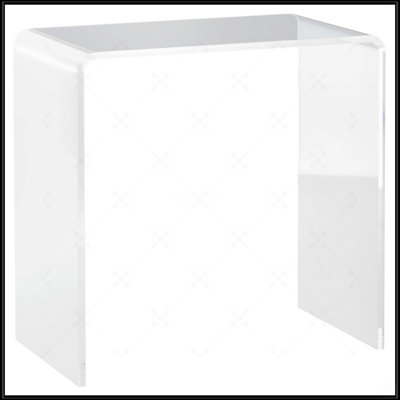 Table basse rectangulaire en acrylique 21 mm