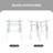 Kasie Glass Top End Table with Storage-679432146-679432149