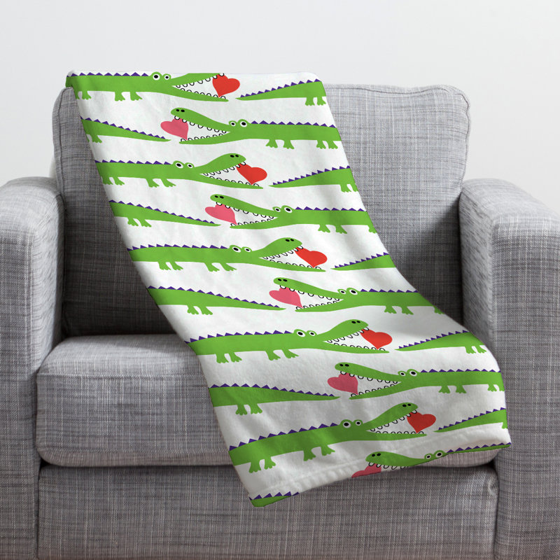 Andi Bird Throw Blanket, Large