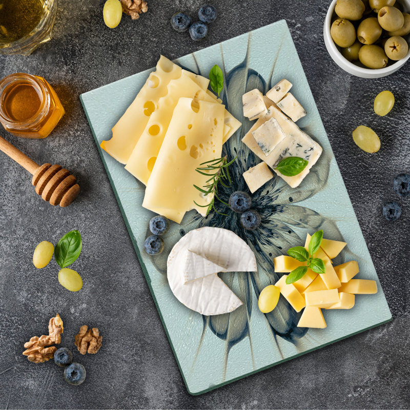 Planche à découper en verre trempé Ambesonne
