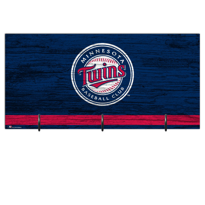 Wall 3 - Hook Wall Mounted Coat Rack, Twins