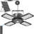 Jodarius 5 - Light Matte Black LED Pendant