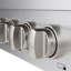 ZLINE 48 in. Paramount Gas Rangetop with 8 Burners and Porcelain Cooktop in Stainless Steel