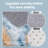 Living Room Rugs with 4 Stickers, 6x9 Rug, Soft Shaggy Modern Rug for Room Decor,  Fluffy Bedroom Rugs, Upgrade Non Slip Carpet, Ideal For High Traffic Areas Indoor, Gift For Halloween, Christmas, Thanksgiving, Graduation Season-1356609877