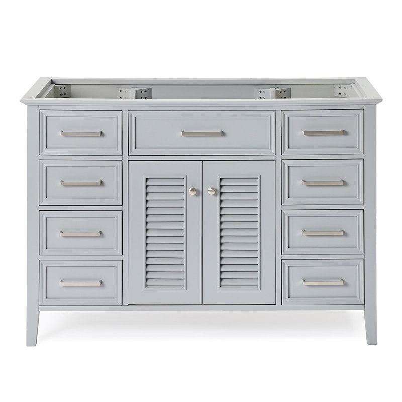 Base de meuble-lavabo simple 49 po Ferree, Gris