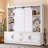 Multifunctional Entryway Cabinet With Sliding Rails-1406358034