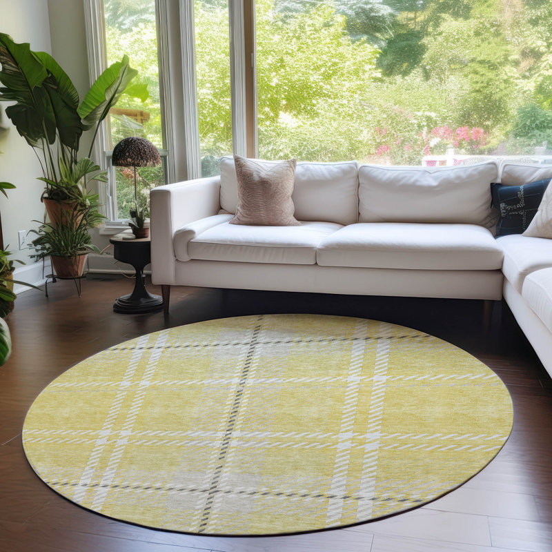  Maliana Area Rug, Round 8'