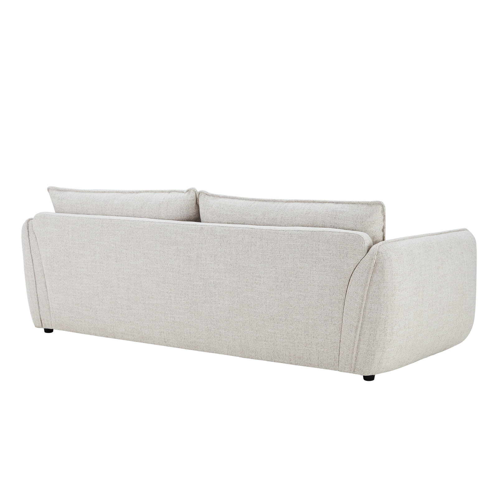 Tony 91'' Upholstered Sofa, Nathan Wheat Tweed