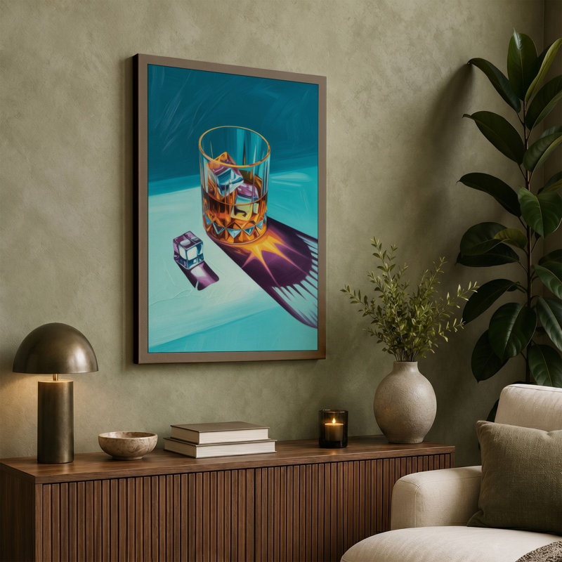 Print, 36x24 - 91.4 x 61.0 cm, Ochre Border
