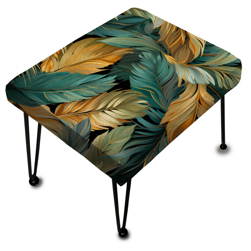 Motif Mirage Radiance Tropical - Repose-pieds rectangulaire Tropical