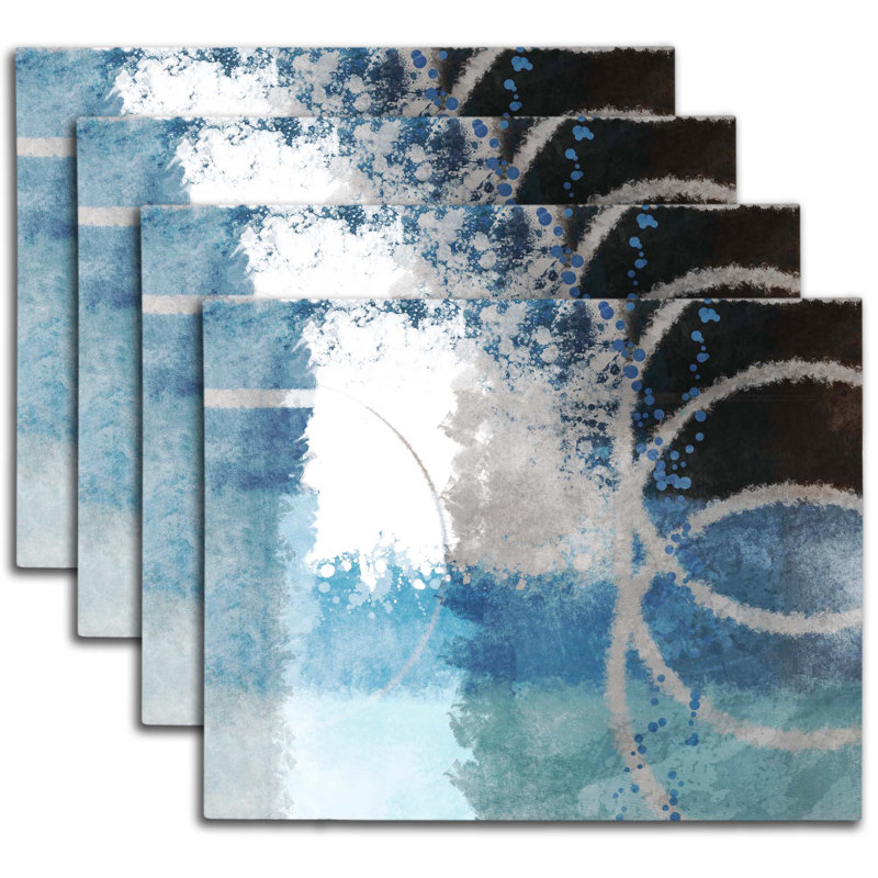 Napperon abstrait en polyester