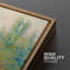 «Impressionist Waterscape Reflective River Nature Wilderness Illustration Decor Panoramic Earth», 3 pièces sur toile-98249301-98249302