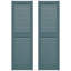 Builders Edge, panneau central cathédrale sur mesure, volets à persiennes ouvertes-96268916-96268918-96269366