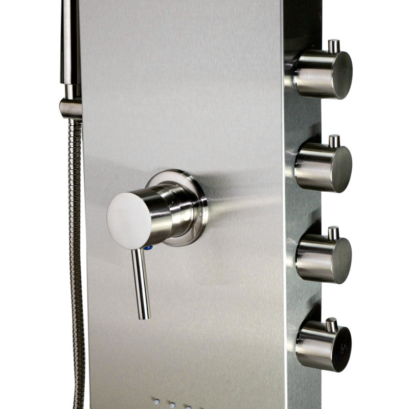63'' Shower Panel with Fixed Shower Head