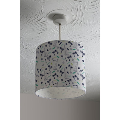 Cotton Drum Lamp Shade ( Uno )