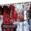 Magnifique rideau de douche avec 12 crochets-556515263