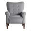 Fauteuil d'appoint Classic Velvet Grey