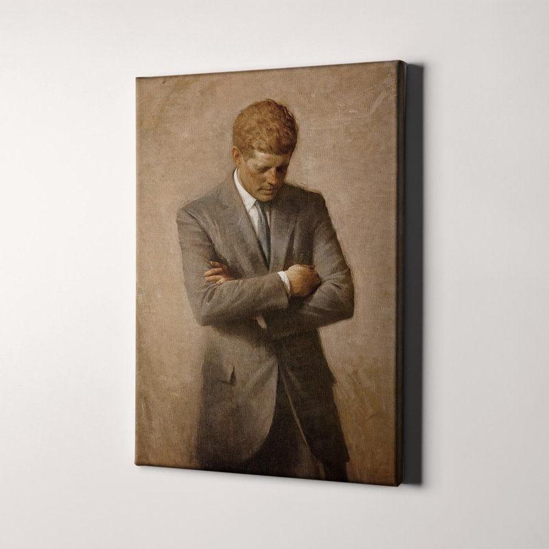 John F Kennedy (JFK), peinture présidentielle