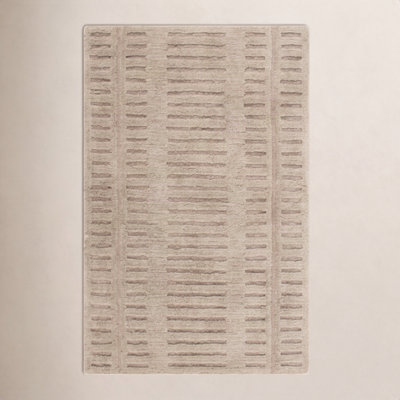 Finlea Machine Washable Hand-Tufted Striped Rug