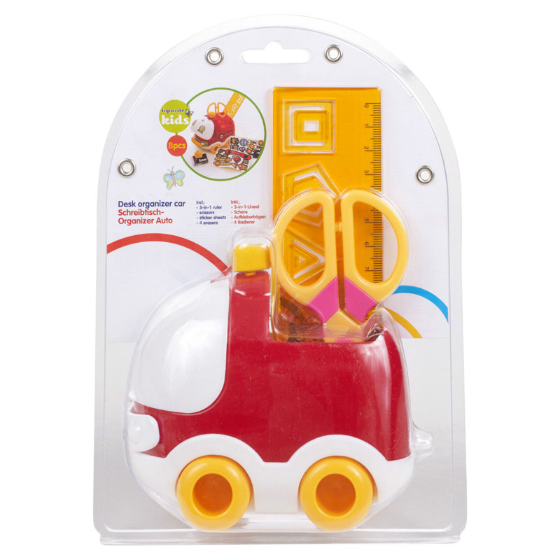 Plastic Desk Organiser Set