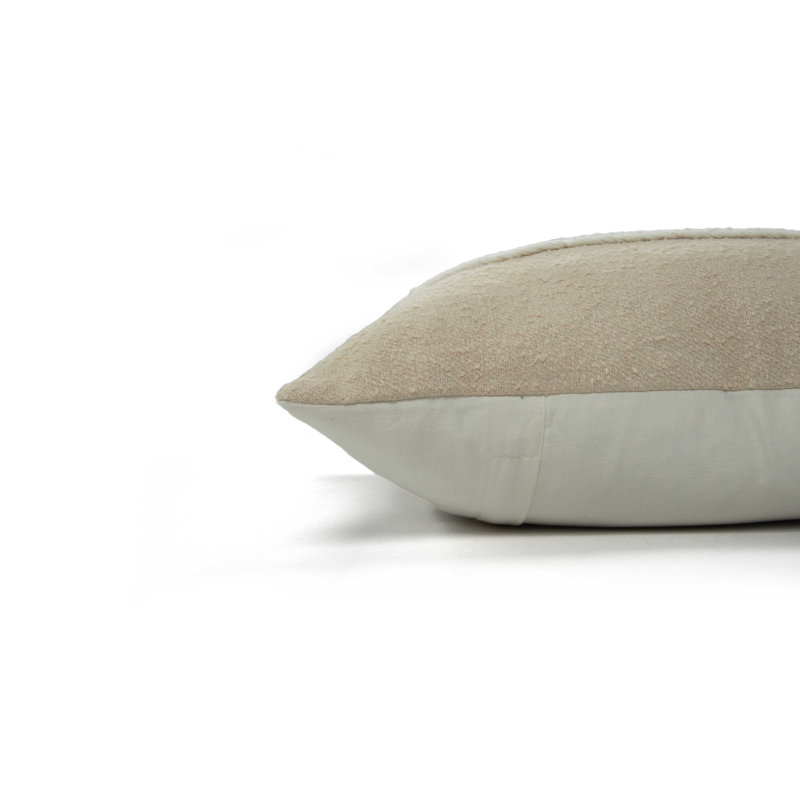Striped Cotton Throw Pillow