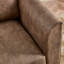 Logi Faux Leather Occasional  Accent Chairs - Upholstered Modern Minimalist Boxy Style