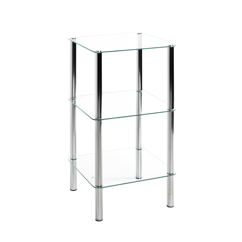 Suni Bookcase, Chrome