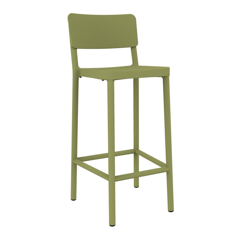 Tabouret de bar Lisboa, 30.31", Vert olive