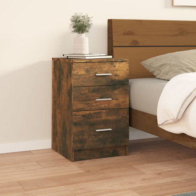 Ivelyn 40cm W Manufactured Wood Bedside Table